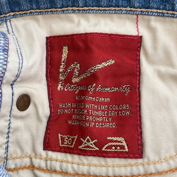 Citizens of Humanity Jeans Kelly Low Waist #001 Boot Cut Stretch - Picture 6 of 8